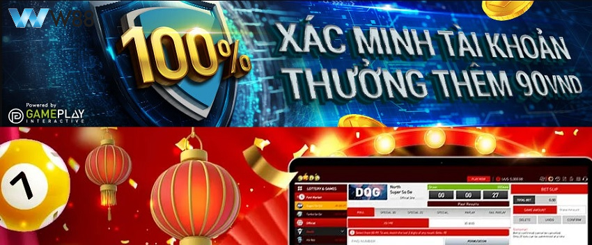 Chương trình khuyến mãi W88 khi xác thực tài khoản thành công