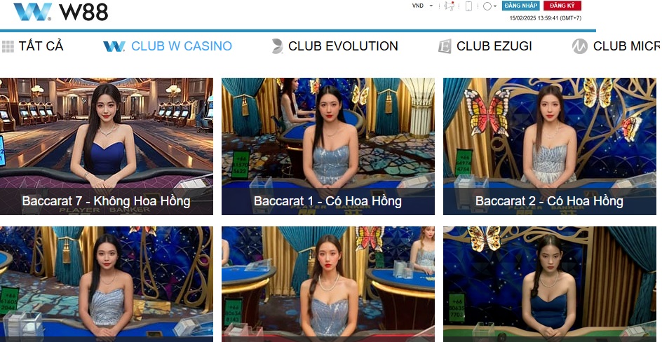 Đánh giá ưu điểm của Club W Casino W88